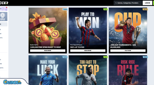 Zoccer Casino Promotions