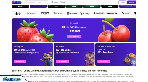 ZumoBet Casino Promotions