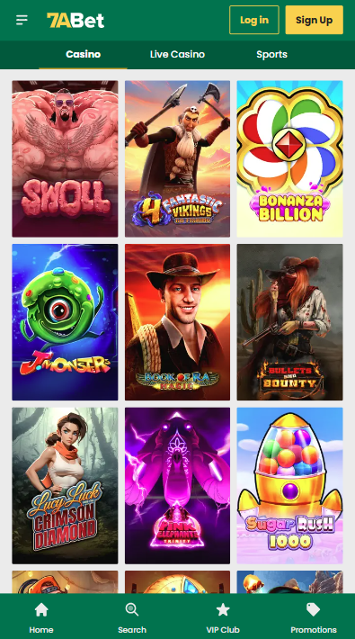 7abet Casino Games