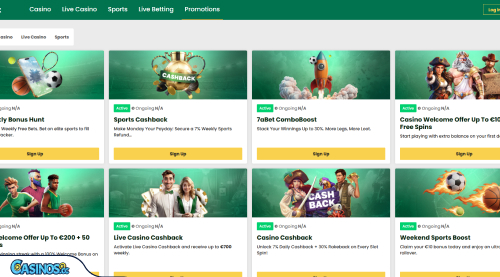 7abet Casino Promotions