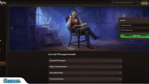 AlterSpin Casino VIP program