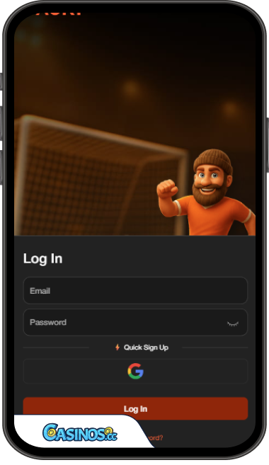 Betoranje Casino Login from Mobile