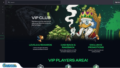 Casho Bet Casino VIP program