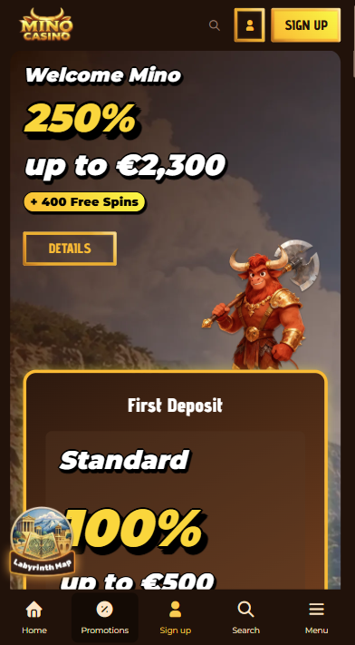 Mino Casino Bonuses