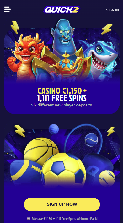 Quickz Casino Bonuses
