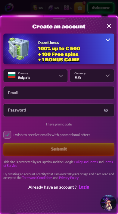 Slotrave Casino Sign Up