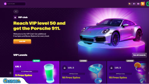 Slotrave Casino VIP program