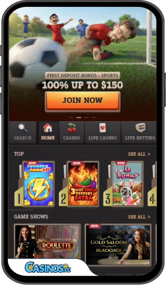 SpinBoss Casino Mobile App