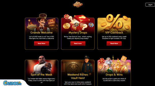 SpinGrande Casino Promotions