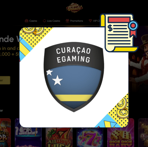 SpinGrande Casino’s License