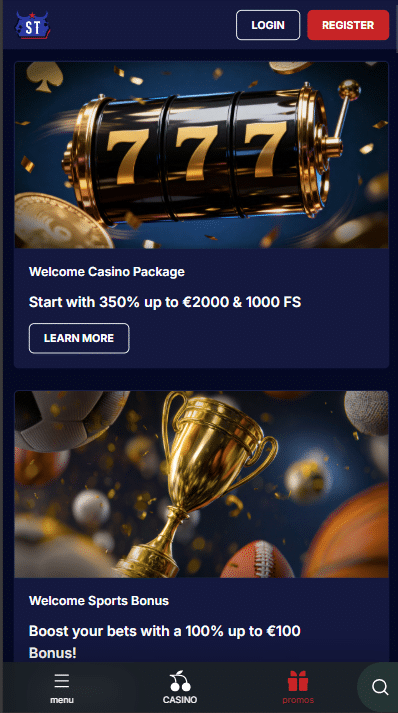 SpinTexas Casino Bonuses