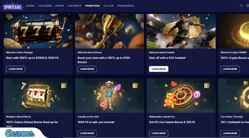 SpinTexas Casino Promotions