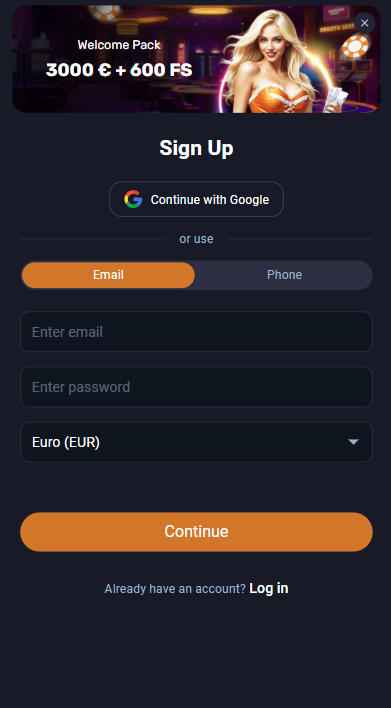 Vox Casino Sign Up