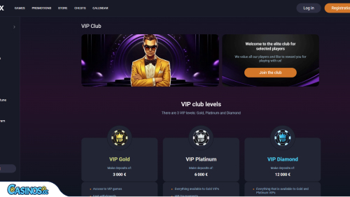 Vox Casino VIP program