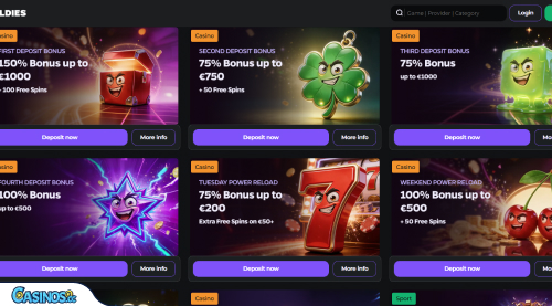 Wildies Casino Promotions