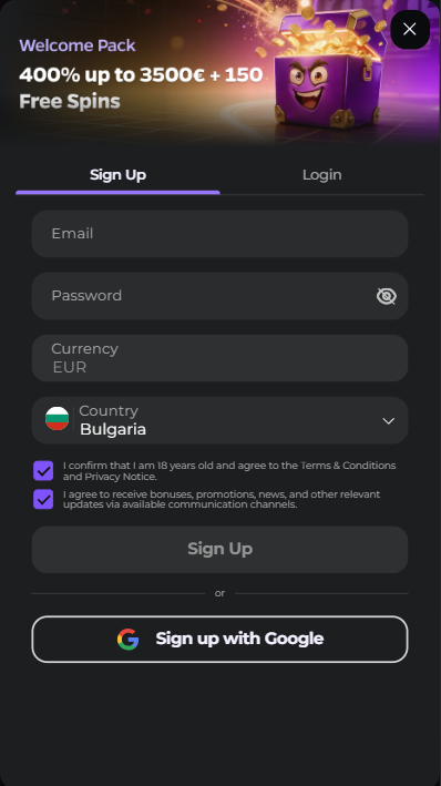 Wildies Casino Sign Up