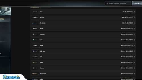 Godz Casino Payments