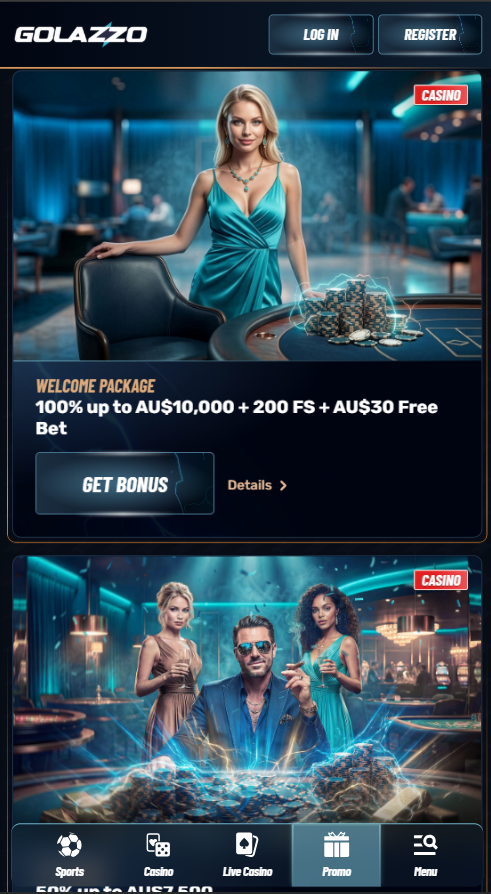 Golazzo Casino Bonuses