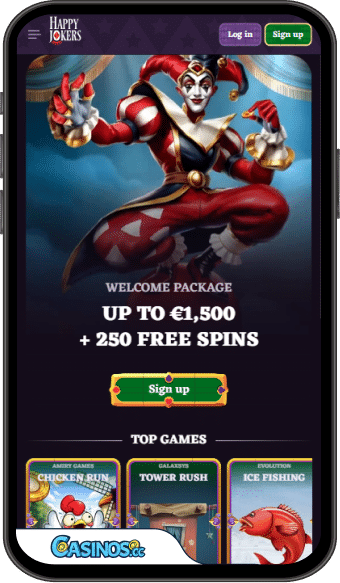 HappyJokers Casino Mobile App
