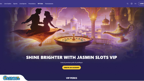 JasminSlots Casino VIP program