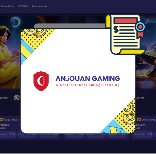 JasminSlots Casino’s License