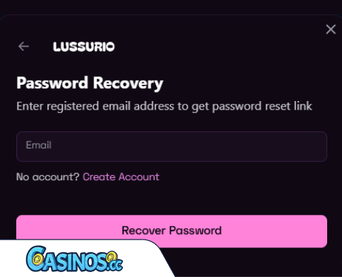 Problems Logging In_ at Lussurio Casino