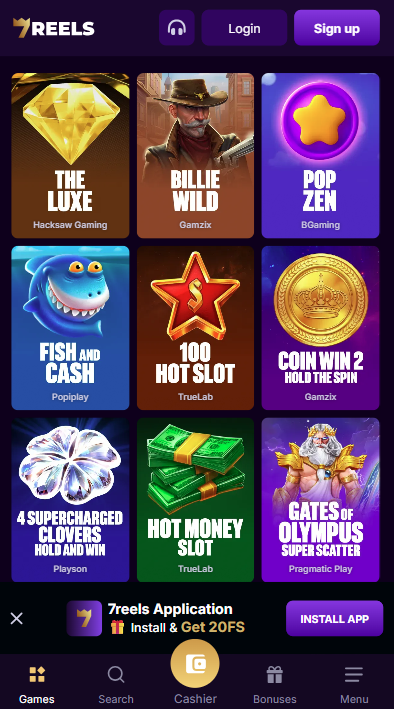 SevenReels Casino Games