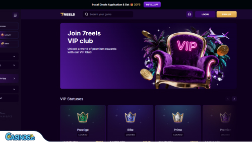 SevenReels Casino VIP program