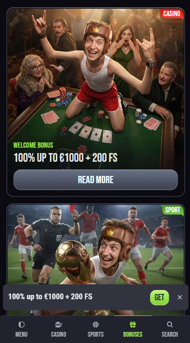 Slim King Casino Bonuses
