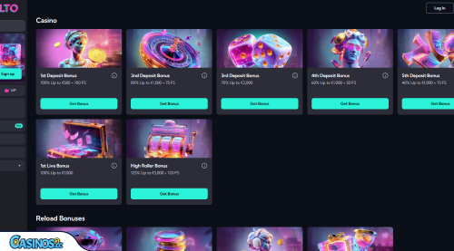 SpinAlto Casino Promotions