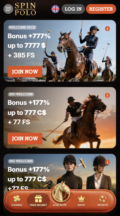 Spinpolo Casino Bonuses