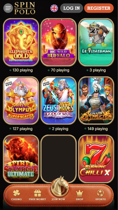 Spinpolo Casino Games