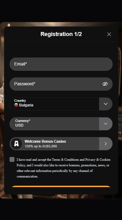 VegasNova Casino Sign Up