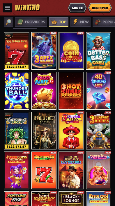 Wintino Casino Games