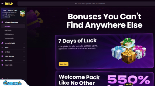 iWild Casino Promotions