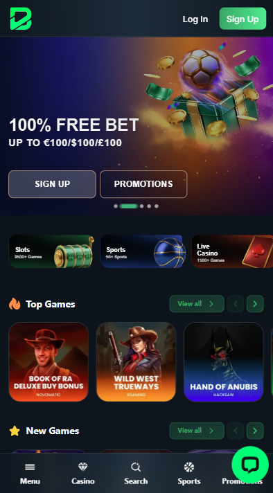 BetPortal Casino Lobby
