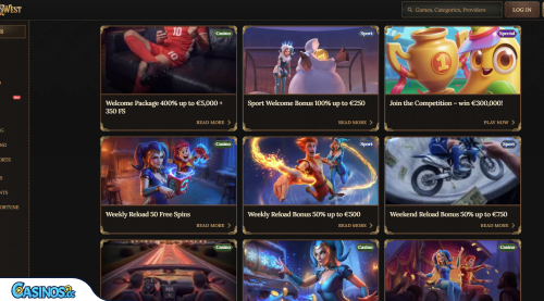 BetWest Casino Promotions