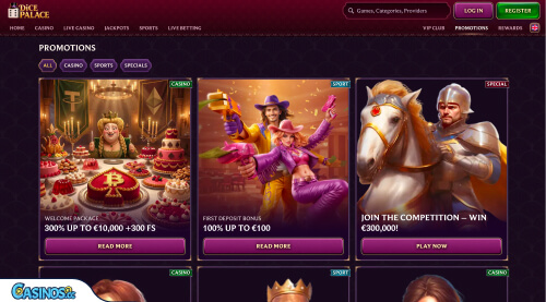 Dice Palace Casino Promotions