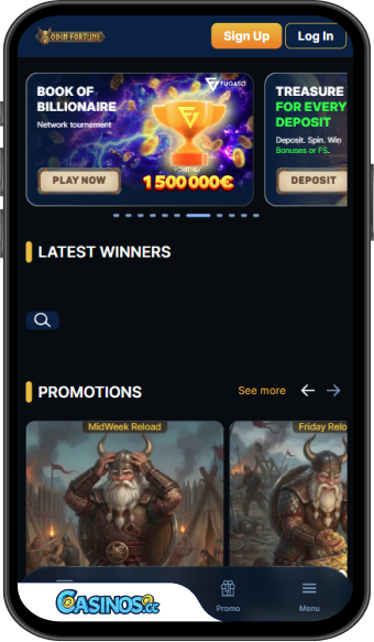 Odin Fortune Casino Mobile App