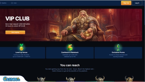 Odin Fortune Casino VIP program
