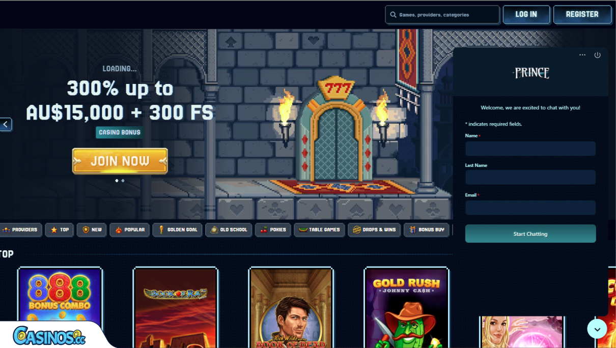 PrinceCasino Support
