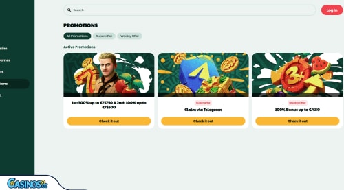 Tikal Casino Promotions