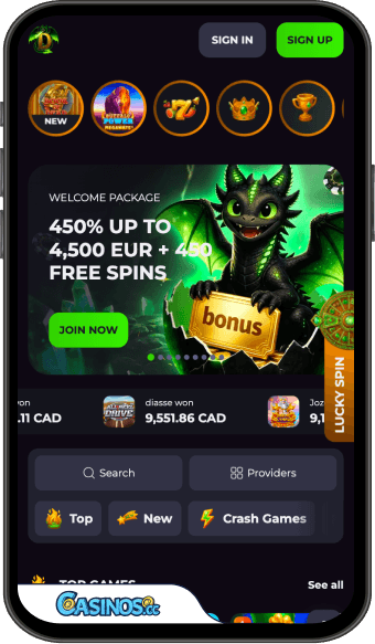 Drakaris Casino Mobile App