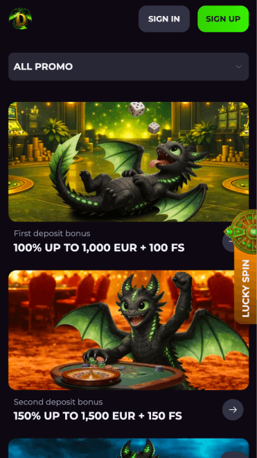 Drakaris Casino Promotions