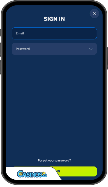 Galleon Casino Login from Mobile