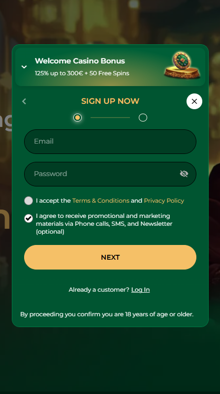 Grandwin Casino Sign Up