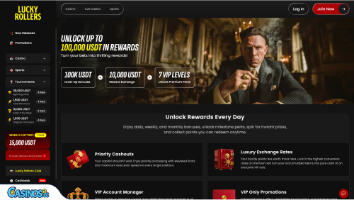 Lucky Rollers Casino VIP program