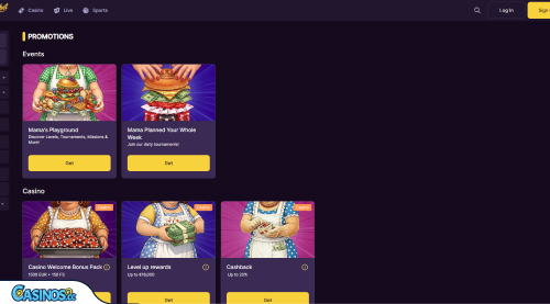 MamaBet Casino Promotions