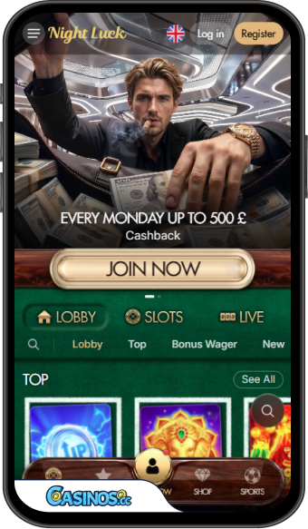 Night Luck Casino Mobile App