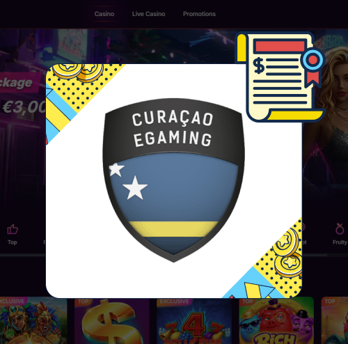 Onlywin Casino’s License
